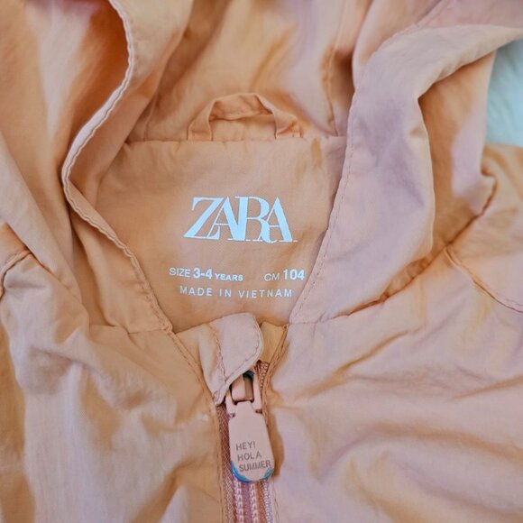 Zara jacket windbreaker size 3-4 years - Picture 2 of 3
